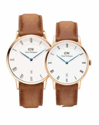 Đồng Hồ Cặp Đôi Daniel Wellington Dapper Durham DW00100115 – DW00100113 (38mm và 34mm)