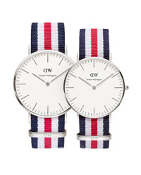 Đồng Hồ Cặp Đôi Daniel Wellington Classic Canterbury 0202DW – DW00100051  (40mm và 36mm)