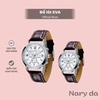Đồng hồ cặp Nary dây da