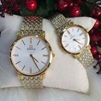 Đồng Hồ Cặp Omega Inox Đặc Cho Tình Nhân (M02)