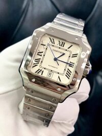Đồng hồ Cartier Automatic nam mặt vuông máy cơ Nhật 40mm