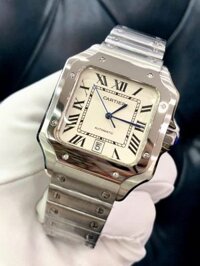 Đồng hồ Cartier Automatic nam mặt vuông máy cơ Nhật 40mm
