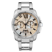 Đồng hồ Cartier Calibre De Cartier W7100045 Chronograph Watch 42