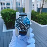 Đồng hồ Cartier nam dây da màu đen Cartier Automatic Super Fake 42mm