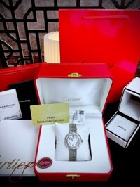 Đồng hồ Cartier Trinity nữ dây kim loại Fake cao cấp 35mm