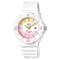 ĐỒNG HỒ CASIO ANALOG NỮ LRW-200H-4E2VDF – QUARTZ – DÂY VỎ NHỰA – 10ATM – 34MM