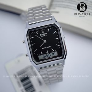 Đồng hồ nữ dây kim loại Casio AQ-230A-1DHDF