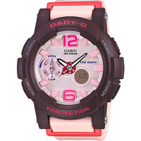 Đồng Hồ Casio Baby G BGA-180-4B4DR | G-LIDE | Nữ | Dây Nhựa Màu Hồng | Chống Nước WR100M
