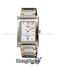 Đồng hồ Casio Beside BEM-100SG-7A - Nam - Quartz (Pin) Dây Kim Loại - Chính Hãng