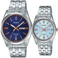 ĐỒNG HỒ CASIO – CẶP ĐÔI – QUARTZ (PIN) – KÍNH KHOÁNG – 5ATM – MTP-1335D-2A2VDF VÀ LTP-1335D-2AVDF