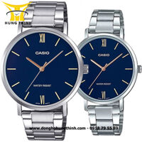 ĐỒNG HỒ CASIO CẶP ĐÔI 3 KIM MTP-VT01D-2BUDF VÀ LTP-VT01D-2BUDF