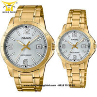 ĐỒNG HỒ CASIO CẶP ĐÔI 3 KIM MTP-V004G-7B2UDF VÀ LTP-V004G-7B2UDF