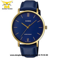 ĐỒNG HỒ CASIO DÂY DA NAM 3 KIM MTP-VT01GL-2BUDF