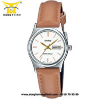 ĐỒNG HỒ CASIO DÂY DA NỮ 3 KIM LTP-V006L-7B2UDF
