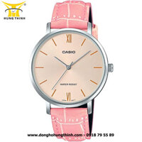 ĐỒNG HỒ CASIO DÂY DA NỮ 3 KIM LTP-VT01L-4BUDF