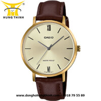 ĐỒNG HỒ CASIO DÂY DA NỮ 3 KIM LTP-VT01GL-9BUDF
