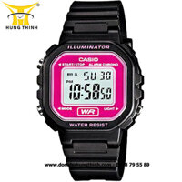 ĐỒNG HỒ CASIO DIGITAL ĐIỆN TỬ DÂY NHỰA NỮ LA-20WH-4ADF