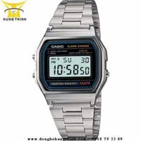 ĐỒNG HỒ CASIO DIGITAL UNISEX – A158WEA-7DF – QUARTZ (PIN) – DÂY KIM LOẠI – 33.2MM
