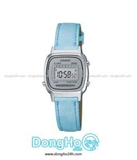 Đồng hồ Casio Digital LA670WL-2ADF - Nữ - Quartz (Pin) Dây Da - Chính Hãng