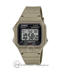 Đồng Hồ Casio Digital W-217H-5A - Nam - Quartz (Pin 7 Năm) Dây Nhựa - Chính Hãng