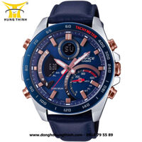 ĐỒNG HỒ CASIO EDIFICE DÂY DA NAM BLUETOOTH ECB-900BL-2ADR