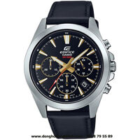 ĐỒNG HỒ CASIO EDIFICE NAM DÂY DA 6 KIM EFV-630L-1AVUDF