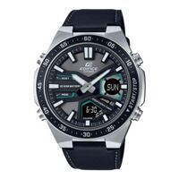 ĐỒNG HỒ CASIO EDIFICE NAM EFV-C110L-1AVDF – PIN 10 NĂM – DÂY DA – 10ATM – 47MM