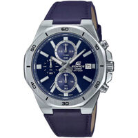 ĐỒNG HỒ CASIO – EDIFICE – NAM – QUARTZ (PIN) – DÂY DA – 6 KIM – EFV-640L-2AVUDF