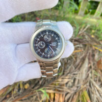 Đồng hồ casio EF-305 6 kim, size 40-43mm, dây khóa zin thép không rỉ, độ mới cao, cam kết hàng chính hãng