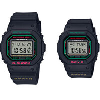 Đồng Hồ Casio G Shock & Baby G LOV-19B Dây Nhựa - Mặt Vuông - Phiên Bản Đặc Biệt