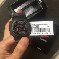 Đồng hồ Casio G-Shock DW 5600 MS-1DR