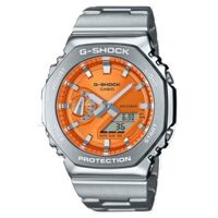 ĐỒNG HỒ CASIO G-SHOCK NAM GM-2110D-4ADR – QUARTZ – DÂY KIM LOẠI – 20ATM – 44MM