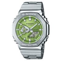 ĐỒNG HỒ CASIO G-SHOCK NAM GM-2110D-3ADR – QUARTZ – DÂY KIM LOẠI – 20ATM – 44MM