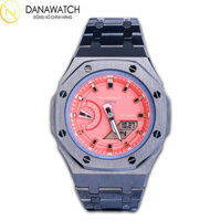 Đồng hồ Casio GShock GMA-S2100-4A2DR (Custom Dây kim loại)