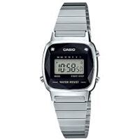 Đồng hồ Casio LA670WAD-1DF – Mặt Vuông Đính Kim Cương