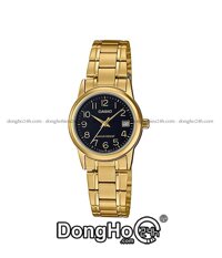 Đồng hồ Casio LTP-V002G-1B - Nữ - Quartz (Pin) Dây Kim Loại - Chính Hãng