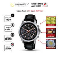 Đồng hồ Casio Nam chính hãng Casio Nhật Bản EFR-527L-1AVUDF dây da chính hãng chống nước tốt