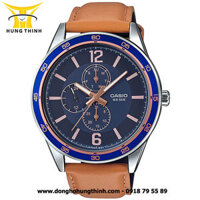 ĐỒNG HỒ CASIO NAM DÂY DA 6 KIM MTP-E319L-2BVDF