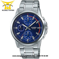 ĐỒNG HỒ CASIO NAM DÂY KIM LOẠI 6 KIM MTP-E317D-2AVDF