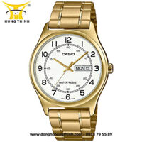 ĐỒNG HỒ CASIO NAM DÂY KIM LOẠI 3 KIM MTP-V006G-7BUDF