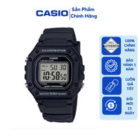 Đồng hồ casio nam-dây nhựa w-218h-hàng chính hãng