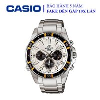 Đồng hồ Casio nam dây sắt thể thao, thiết kế mạnh mẽ, chống nước WR100M đi bơi (EFR-534D-7AVDF)