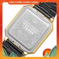 Đồng Hồ Casio Nam Dây Thép Không Ghỉ Chính hãng A100WEPC-1BDR