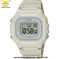 ĐỒNG HỒ CASIO NAM – NỮ DÂY NHỰA DIGITAL W-218HC-8AVDF