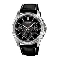 Đồng hồ Casio nam MTP-1375L-1AVDF, Kính Cứng, Quartz (Pin), Mặt Số 42mm, Chống Nước 5ATM