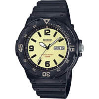 Đồng Hồ Casio Nam MRW-200H-5BVDF Dây Nhựa - Chống Nước WR100M - Viền Khung Xoay Hẹn Giờ