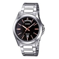 Đồng hồ Casio nam MTP-1370D-1A2VDF, Kính Cứng, Quartz (Pin), Mặt Số 40mm, Chống Nước 5ATM