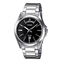 Đồng hồ Casio nam MTP-1370D-1A1VDF, Kính Cứng, Quartz (Pin), Mặt Số 40 mm, Chống Nước 5ATM