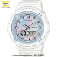 ĐỒNG HỒ CASIO NỮ BABY-G DÂY VỎ NHỰA THỂ THAO CHỐNG SỐC BGA-280-7ADR