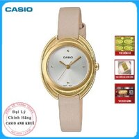 Đông hồ Casio Nữ - dây da - LTP-E166GL-7CDF